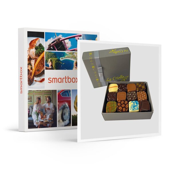 SMARTBOX - Coffret Cadeau Ballotin de 24 chocolats artisanaux à déguster à la maison -  Gastronomie