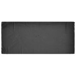 vidaXL Housses salon de jardin 2Pièces 8œillets 125x55x75cm rectangulaire
