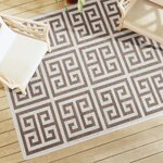 vidaXL Tapis intérieur extérieur à poils courts 160x230cm antidérapant