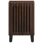 vidaXL Armoire de salle de bain marron 38x34x58cm bois massif manguier