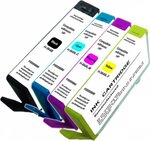 Hp 364xl pack de 4 cartouches compatibles h-364xl upprint