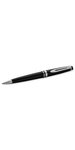 Waterman expert stylo bille   laque noire  recharge bleue pointe moyenne  coffret cadeau