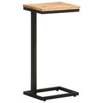 vidaXL Tables d'appoint 2 Pièces 31 5x24 5x64 5 cm Bois d'acacia solide