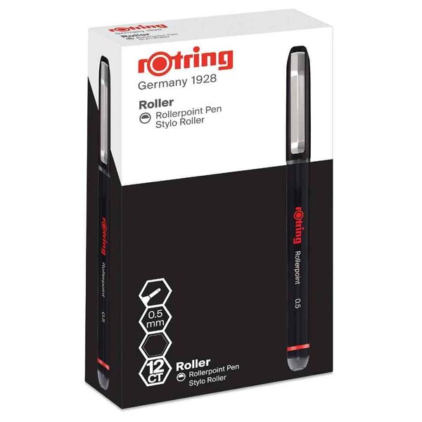 Stylo roller rollerpoint  largeur tracé: 0 5mm  noir rotring