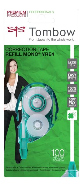Cartouche de recharge pour rouleau correcteur à multi
