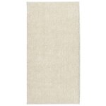 vidaXL Tapis ISTAN à poils longs aspect brillant crème 100x200 cm