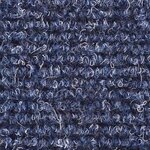 vidaXL Tapis d'escalier auto-adhésif Poinçon aiguilleté 15 Pièces Bleu