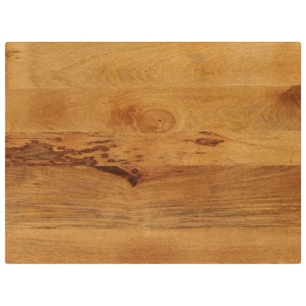 vidaXL Dessus de table 70x60x2 5 cm rectangulaire bois massif manguier
