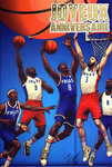65-1423 Carte Joyeux ANNIVERSAIRE BASKETBALL en Or Doré Brillant avec Enveloppe 12x17 5cm Pour sportif sportive basketteur basketteuse champion panier supporter équipe France Jeux Olympiques
