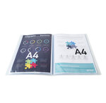 Protège-documents En Polypropylène Semi Rigide Kreacover® Chromaline 120 Vues - A4 - Incolore - X 10 - Exacompta