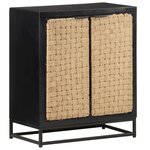 vidaXL Buffet 60x35x70 cm Bois de manguier massif