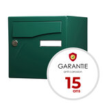 Boîte aux lettres 1 porte, Préface, RAL 6005B vert