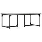 vidaXL Table basse Sonoma gris 90x50x35 cm Bois d'ingénierie