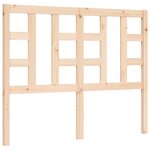 vidaXL Cadre de lit sans matelas 120x200 cm bois de pin massif