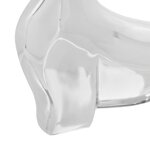 Sculpture de Taureau vidaXL Argent 37x44x17 cm Aluminium