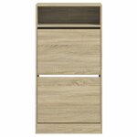 vidaXL Armoire à chaussures chêne sonoma 60x34x116cm Bois d'ingénierie