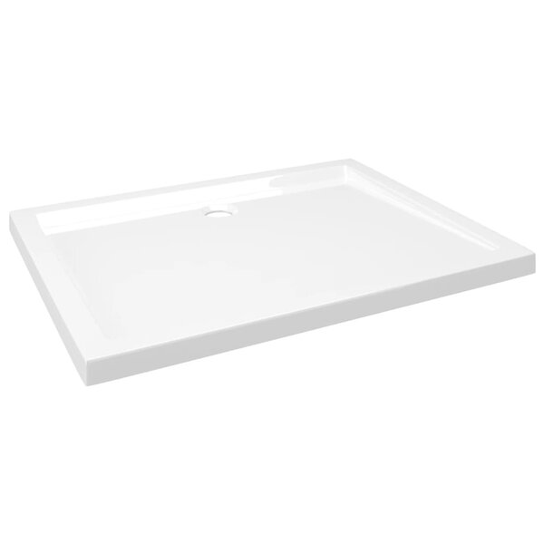 vidaXL Receveur de douche rectangulaire ABS 70x90 cm