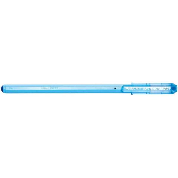 Stylo à bille superb bk77 antibacterial+  bleu pentel
