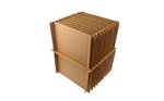 Kit de Déménagement Verres et Assiettes  2 Cartons 114L double épaisseur  Séparateurs pour 75 Verres et 24 Assiettes  45 x 45 x 56 5 cm avec intercalaires