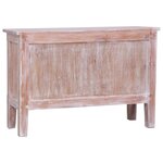 vidaXL Buffet avec 2 tiroirs 90x30x60 cm Bois d'acajou massif