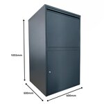 La plus grande boîte à colis disponible - ParcelXL® - Boîte à colis autonome - 105 5*60*60 cm - XXXXL