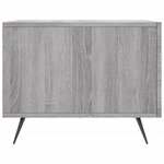 vidaXL Table basse Sonoma gris 50x50x40 cm Bois d'ingénierie