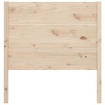 vidaXL Tête de lit 96x4x100 cm Bois massif de pin