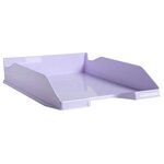 Corbeille À Courrier Combo Midi Aquarel - Mauve - X 6 - Exacompta