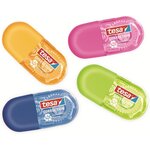 Mini Roller Correction ecoLogo® 6m x 5mm Coloris Aléatoire TESA