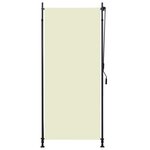 vidaXL Store roulant d'extérieur 100 x 270 cm Crème
