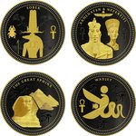 Pièce de monnaie en Iron 50 Cents g 38 Millésime 2024 Ancient Egypt ANCIENT EGYPT
