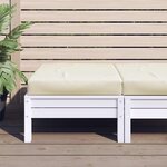 vidaXL Coussin de palette crème 60x60x9 5 cm tissu oxford