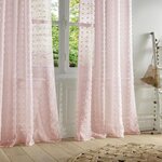 Voilage Lily - 140 x 240 cm - Rose