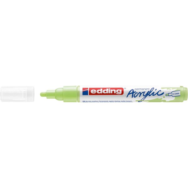 Marqueur acrylique moyen 5100 vert pastel 2-3 mm EDDING