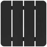 vidaXL Table d'appoint Adirondack Noir 38x38x45 cm HDPE