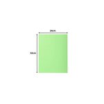 Paquet De 100 Chemises Forever® 170 100  Recyclé - 24x32cm - Vert Vif - X 5 - Exacompta