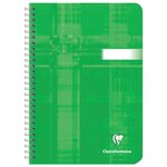 Clairefontaine Cahiers à reliure spiralée A5 90 Feuilles réglure 5 Pièces