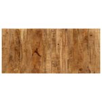 vidaXL Table de bar forme de tracteur bois de manguier massif