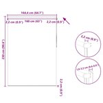 Store enrouleur tamisant 50 x 100 cm noir