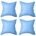 vidaXL Oreillers gonflables de housse de piscine hors sol 4 Pièces PVC