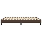 vidaXL Cadre de lit sans matelas marron 140x200 cm similicuir