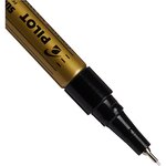 Marqueur permanent Super Color Pointe extra fine Or x 12 PILOT