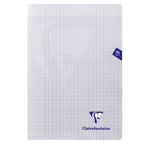 Cahier MIMESYS Piqué Polypro 21 x 29,7 cm 96 pages 90g Séyès Incolore CLAIREFONTAINE