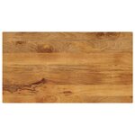 vidaXL Dessus de table 110x70x3 8cm rectangulaire bois massif manguier