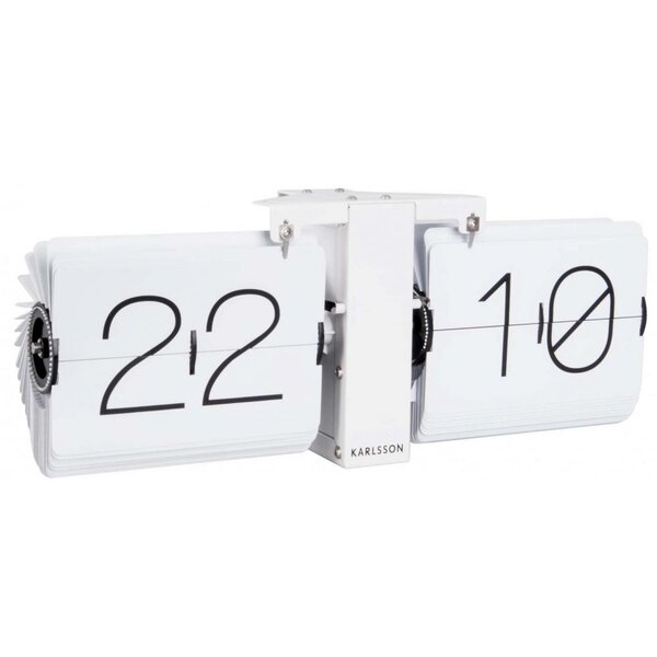 Horloge moderne flip no case