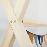 Lit tipi enfant NAKANA 80 x 160 vert pétrole
