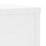 vidaXL Supports pour plantes 2 Pièces blanc 25x25x35 cm bois d'ingénierie