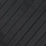 vidaXL Tapis rectangulaire gris 100x400 cm bambou