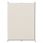 vidaXL Store plissé 90x200 cm Crème
