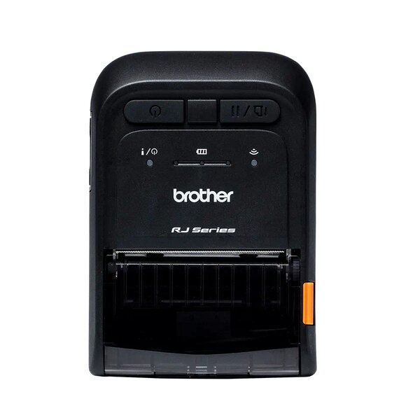 Imprimante d'étiquettes thermique portable Brother RJ-2035B Bluetooth MFI et USB - Résolution 203dpi - Vitesse 101mms - Couleur Noir